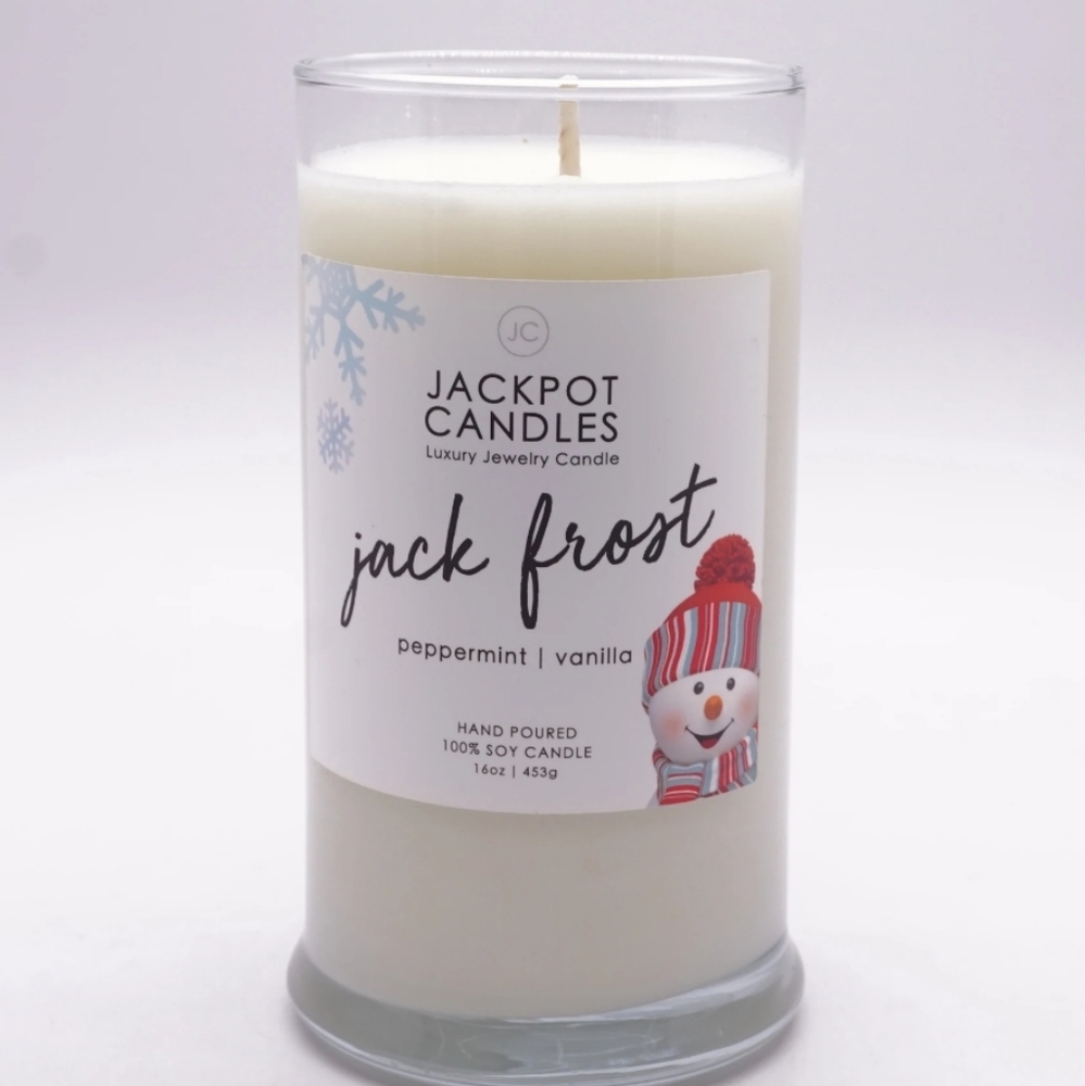 Jack Frost Jackpot Candle - Size 7